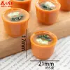 Juguetes de Comida de la Serie de Estofados Nutritivos Tridimensionales Simulados, Accesorios de Joyería de Resina Hechos a Mano para Bricolaje, Colgantes, Decoraciones