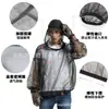 Roupa de Verão à Prova de Mosquitos Transfronteiriça, Jaqueta à Prova de Mosquitos para Acampamento ao Ar Livre, Conjunto de Roupas de Malha para Aventura de Pesca, Portátil