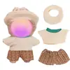 Adecuado para Ropa de Muñeca Labubu, Peluche Vinilo Sentado Fiesta Primera, Segunda y Tercera Generación Traje de Falda de Repuesto