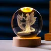 Comércio Exterior Venda Quente Bola de Cristal Luminária Noturna Desenho Animado Anime Enfeites Luminosos Céu Estrelado Lâmpada Criativa Pequenos Presentes Atacado Transfronteiriço