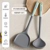 Espátula de silicona de grado alimenticio espátula especial para sartén antiadherente traje de espátula para cocinar en casa traje resistente a altas temperaturas