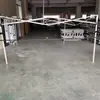 Venta Directa de Fábrica de Estructuras para Carpas Publicitarias, Tubos de Acero y Aleación de Aluminio Opcionales, Estructura Plegable para Toldos para Puestos de Mercado