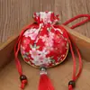 Sachets do Festival do Barco-Dragão Sachets de Artemísia estilo antigo Bolsa vazia Bolsa redonda com borda Bolsa portátil para carro Pendurado no carro Bolsa de mão Sachet Hanfu