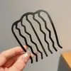 Nuevo peine anti-deslizante estilo coreano con un delicado lazo de mariposa, diseñado para mujeres, creando un peinado alto elegante, y con un elegante pasador lateral y accesorio para el cabello