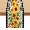 Caminho de Mesa de Algodão e Linho Tecido em Estilo Nórdico Feito Sob Medida Decoração Floral Juta Toalha de Mesa Amazon Casa Tapete de Chá Caminho de Mesa para Mesa de Centro