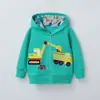 Ropa para Niños con Bordado, Estilo Nuevo de Otoño e Invierno, Sudadera con Capucha y Cremallera al por Mayor, Estilo Europeo y Americano, Sudadera con Capucha y Cremallera para Niños