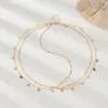 Cadena para el Cabello de Cadena Metálica Estilo Étnico Retro, Diseño Moderno y Versátil, Tocado de Borla Multicapa, Accesorio para Fiesta de Escenario