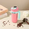 Taza de Café con Sensor de Temperatura Transfronteriza Taza Aislada de Acero Inoxidable 316 con Asa Taza de Viaje Portátil Taza para Coche Taza de Regalo Venta al por Mayor