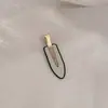 Presilha de cabelo doce e estilosa para mulheres, única e de alto valor, acessório de cabelo simples e sofisticado para franja