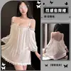Atractivo matutino, no es necesario quitárselo, lencería de encaje transparente, sensual y juguetona, deseo puro, camisón, vestido sexy transparente