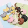 Moda creativa cuero sintético hecho a mano hebilla de cuerno para bolso colgante adornos colgante de bolso hecho a mano fábrica venta al por mayor