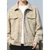 Chaqueta Romon para Hombre con Estampado de Moda y Cuello de Solapa Nueva Temporada Primavera 2026 Talla Grande Casual Ropa de Trabajo para Hombre