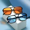 Óculos de Sol Novo Estilo 2025 Óculos Quadrados Personalidade Versão Coreana Óculos de Sol Tendência Retrô High-End Proteção UV Ins