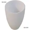 Abajur de Vidro Branco para Lustre Transparente Fosco Cor de Conhaque Lâmpada Ventilador Americana Borda Dourada Abajur Molecular Huamaitaibo