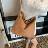 Bolso informal de gran capacidad para mujer, bolso de hombro con estampado de leopardo, para otoño e invierno, para estudiantes universitarios, venta al por mayor, 2025