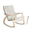 Sillón balancín nórdico sofá perezoso silla de balcón silla de ocio sillón reclinable para mujer embarazada sillón de casa para adulto simple