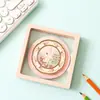 Fabricante de Origem Produz Espelho de Lado Único Metálico Portátil Estilo Antigo Wuhan Espelho de Maquiagem Espelho Portátil Espelho de Ponto Turístico
