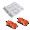 Punto de Fábrica 6 Molde Francés para Pastel con Lazo Uniforme Molde para Mousse Molde para Hornear Postre Francés Día de San Valentín