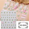 Oferta Especial Transfronteriza Zhengxiang Pegatinas DIY para Uñas Frutales 5D en Relieve Fresa Aguacate Pegatinas para Uñas Estilo INS Calcomanías Pequeñas