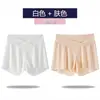 Pantalones de seguridad de maternidad modelo nuevo 2026, leggings que no aprietan la barriga, shorts de seda helada anti-exposición, ropa fina de verano