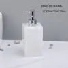 Frasco de Álcool em Gel para Hotel Frasco Vazio Frasco de Sabonete Mármore Frasco Refil Tipo Pump Frasco de Loção Gel de Banho Conjunto