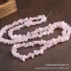 Cristal en polvo natural grava semiacabado piedra en bruto pulida DIY pulsera de cuentas hecha a mano collar en stock venta al por mayor
