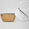 Bolsa de cosméticos personalizada, estojo de lápis de grande capacidade para estudantes, papel Dupont portátil, bolsa de cosméticos de higiene pessoal de viagem ecologicamente correta, logotipo personalizado