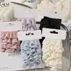 Falda plisada perlada Cinta Accesorios para el cabello DIY Fabricación de moños Cinta de encaje Decoración de flor Cinta de embalaje