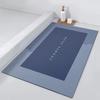 Venta al por mayor del fabricante Alfombra de terciopelo de cristal Felpudo para baño Felpudo de lujo antideslizante Uso en el hogar Tela tecnológica Felpudo absorbente Lavable a máquina