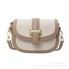 Bolso Pequeño de Diseño de Nicho Color Block para Mujer 2026 Nuevo Popular Transfronterizo Bolso de Hombro de Moda Tendencia Bolso Cruzado Tipo Sillín