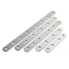 Conector de aço inoxidável engrossado, peça de conexão, peça reta, peça de ferro, código de ângulo plano, peça de fixação de cavalo de canto