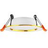 Sombrero de Paja Downlight LED de Aluminio Completo Empotrado Luz de Techo para Sala de Estar Antivaho Resaltado Hogar Luz de Apertura Luz de Techo Venta al por Mayor de Fábrica