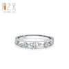 Anillo Exquisito de Plata de Ley 925 Estilo Nuevo, Hueco de Doble Capa, Incrustado con Diamante Brillante para Mujer, Diseño de Nicho, Anillo Personalizado Estilo Ins