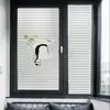 Adesivo para janela de banheiro para proteção de privacidade, película anti-espião para janelas de vidro, translúcido mas opaco para portas de banheiro, adesivo fosco de Ano Novo