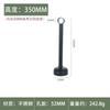 Varanda Roupas Rod Assento Suspenso Haste Pendurada Aço Inoxidável Roupas Rod Top Suporte de Montagem Flange Pendurado Roupas Rod Base Fixa
