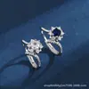 Amazon AliExpress suministran anillo geométrico creativo de alta calidad con incrustaciones de circonita para mujer Anillo abierto para dedo índice