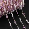 Cadena de Joyería Hecha a Mano DIY Accesorios Mariposa Espaciador Perla Cadena de Cobre Pendientes Borla para Ropa Materiales Hechos a Mano Venta al por Mayor