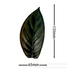 Hojas de Bambú Artificiales, Hojas Ojo de Gato, Hojas Perennes, Hojas de Planta Verde Simuladas, Accesorios para Manualidades, Plantas Verdes Artificiales, Hojas Falsas
