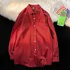 Camisa de lino de manga larga para hombre, holgada y casual, delgada para primavera y otoño, adecuada como capa interior o exterior, ropa de hombre de moda, camisa de algodón y lino