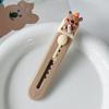 Lindo cuchillo de arte de conejillo de indias de dibujos animados, cuchillo afilado para cortar papel a mano, cuchillo de papelería para estudiantes, cuchillo de caja exprés abierta