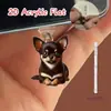 Tapón de polvo para teléfono móvil 2D, colgante acrílico de gatito transfronterizo, colgante de Tipo C enojado, artículo de venta caliente, otros productos africanos