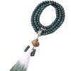 Original Ecologia Jade Branco Bodhi Handheld Mudança Gradual Bodhi Pulseira Borla Correndo Anel Pulseira Literatura Jogar Antigo Buda Beads Literatura Jogar Feminino