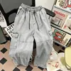 Amazon 2026 Pantalones de Mezclilla de Verano para Hombre Estilo Americano Moda Callejera Versátiles de Color Sólido En Stock Modernos