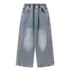 Jeans de Pierna Ancha Estilo Coreano para Niños Otoño Temprano Nuevo Estilo 2026 Pantalones Rectos Sueltos Finos para Niños Primavera y Otoño