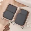 Bolsas de Armazenamento para Viagem para Organizar e Embalar Roupas, Bolsas Portáteis de Compressão de Roupas, Armazenamento para Mala para Roupas Íntimas e Jaquetas de Penas, Essenciais de Armazenamento