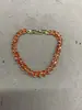 Pulsera Exquisita de Resina con Zirconia y Espigas de Trigo Cosidas, Moderna, Lujo Ligero, Sensación de Alta Gama, Diseño de Nicho, Joyería Versátil