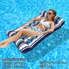 Bote Inflável Flutuante Transfronteiriço, Cama Flutuante Dobrável de Malha PVC, Produtos Aquáticos, Cadeira de Lounge Flutuante de Piscina Portátil, Rede Flutuante