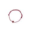 Pulsera de Hilo Trenzado con Cuentas de Cinabrio Oro Púrpura Natural Mineral Crudo Buena Suerte Cuerda para Manos de Amantes Cuerda de Mano Hongyun Segura Regalo Sencillo