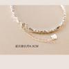 Pulseira Sino de Prata S925 Ins Novo Estilo Chinês Nicho Luz Luxo Elegante Joia Exquisita S6153