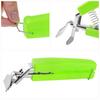 Bandeja para recoger cuencos anti-escaldaduras, soporte para bandeja, clip para cuencos, clip para cazuela al vapor, soporte para cuencos de cocina de acero inoxidable antideslizante para el hogar